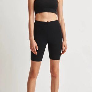 Skin Organics Pima Cotton Black Bike Shorts Pima Cotton